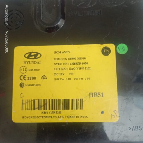 95400 H6510 BCM HYUNDAI