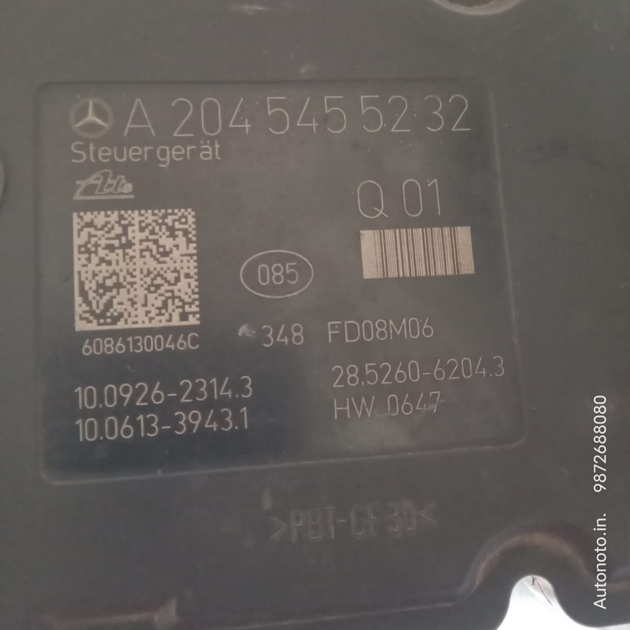 A 204 545 52 32 MERCEDES -BENZ ABS