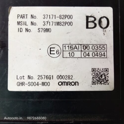 PART NO. 37171-82POO 37171M82POO BCM