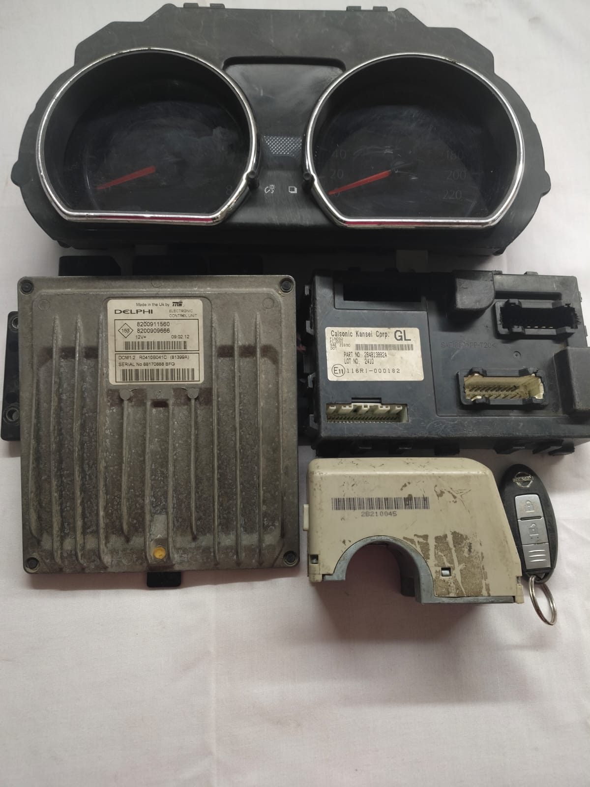 8200911560 Renault Nissan 1.5 dCi diesel engine DELPHI ECM KIT