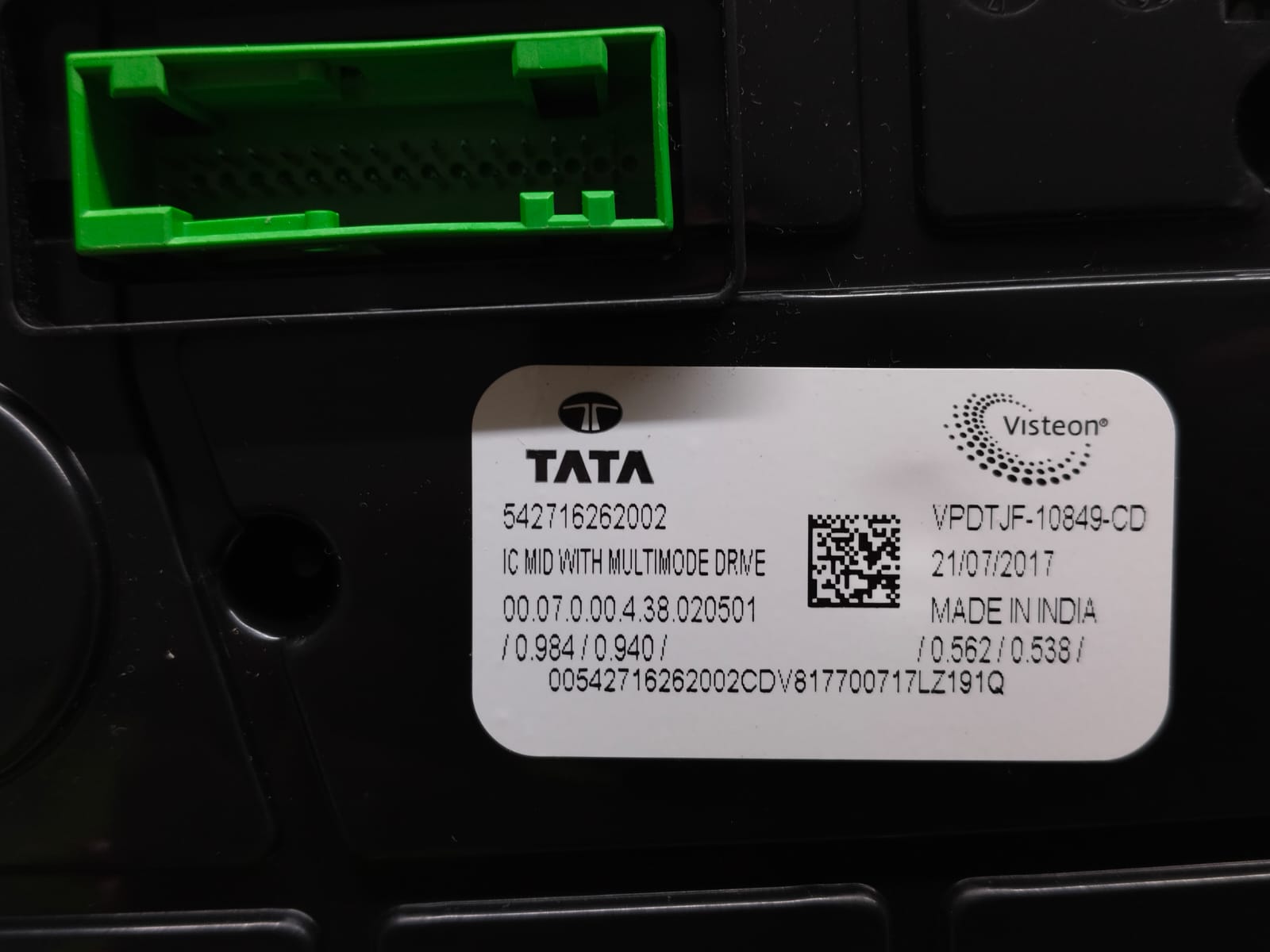 542716262002 TATA NEXON METER - Image 6