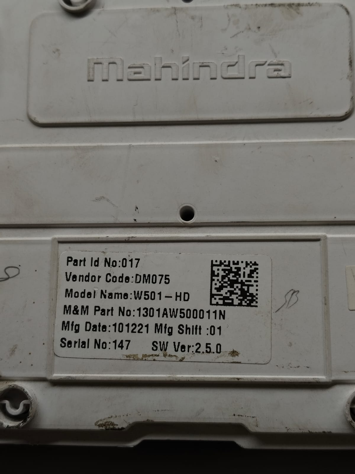 1301AW500011N MAHINDRA SUPRO METER - Image 6
