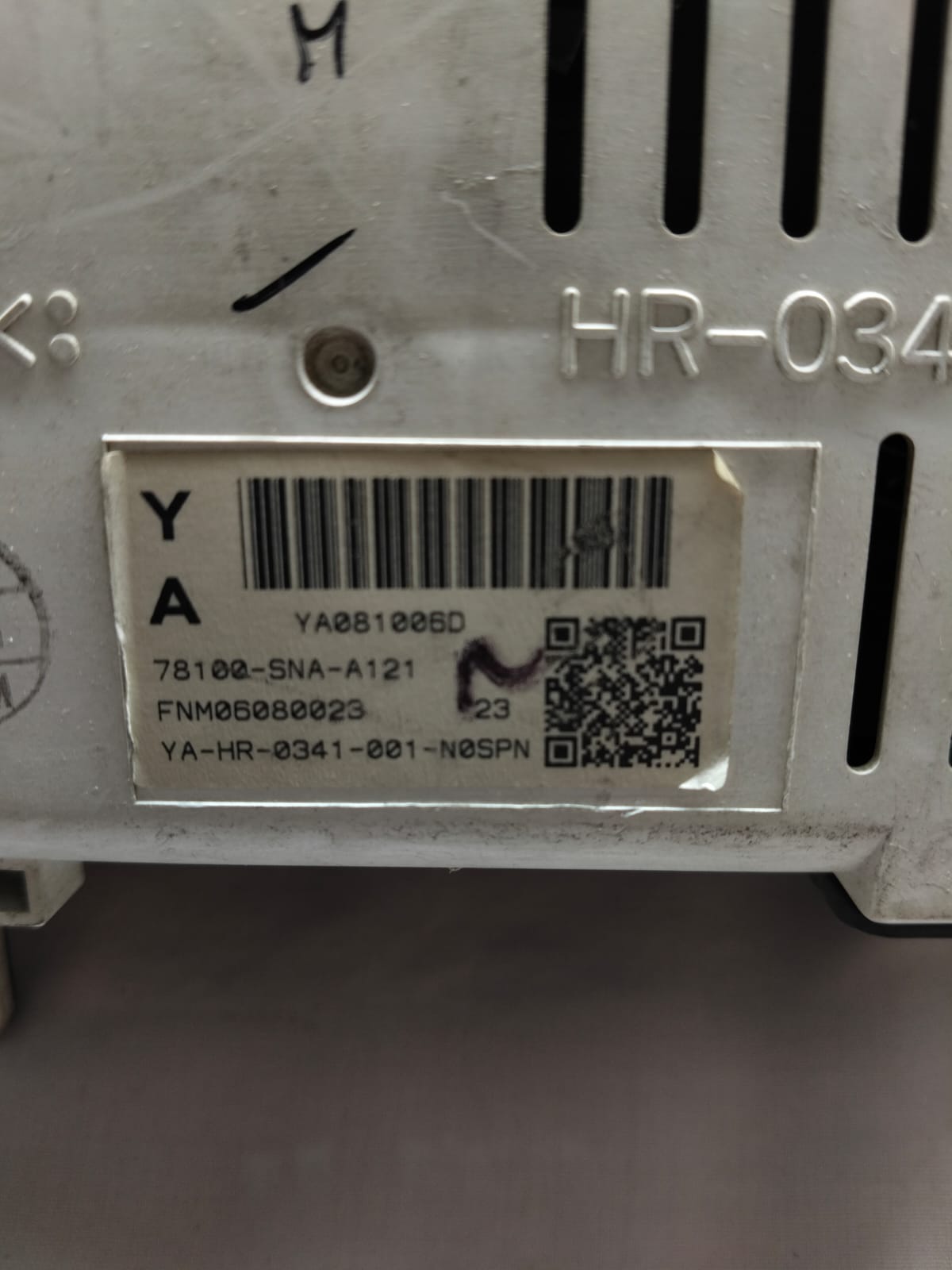 78100-SNA-A121 HONDA CIVIC METER - Image 3