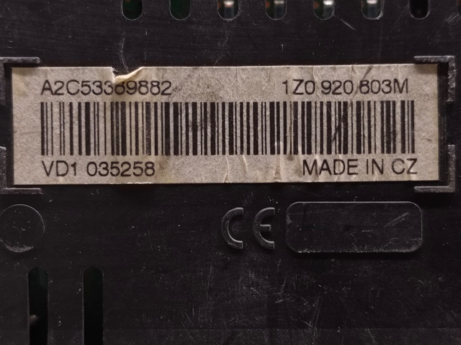1Z0 920 803M SKODA LAURA OCTAVIA METER DIESEL - Image 5