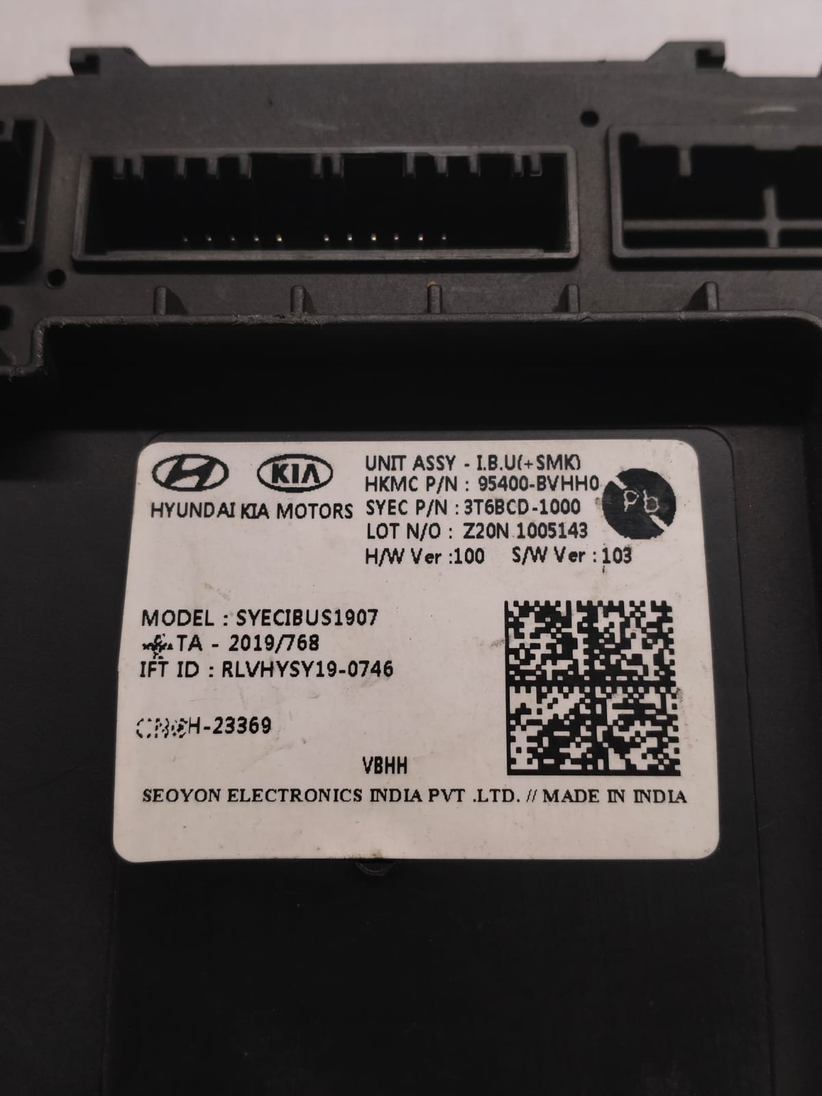95400-BVHH0 HYUNDAI KIA BCM - Image 4
