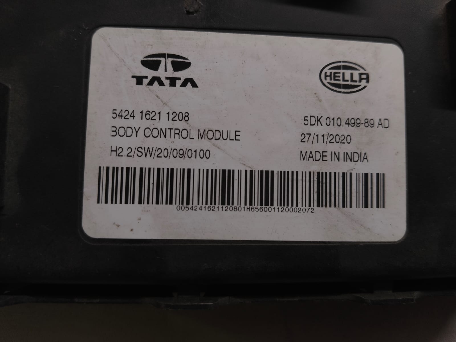 5424 1621 1208 TATA HELLA BCM - Image 4