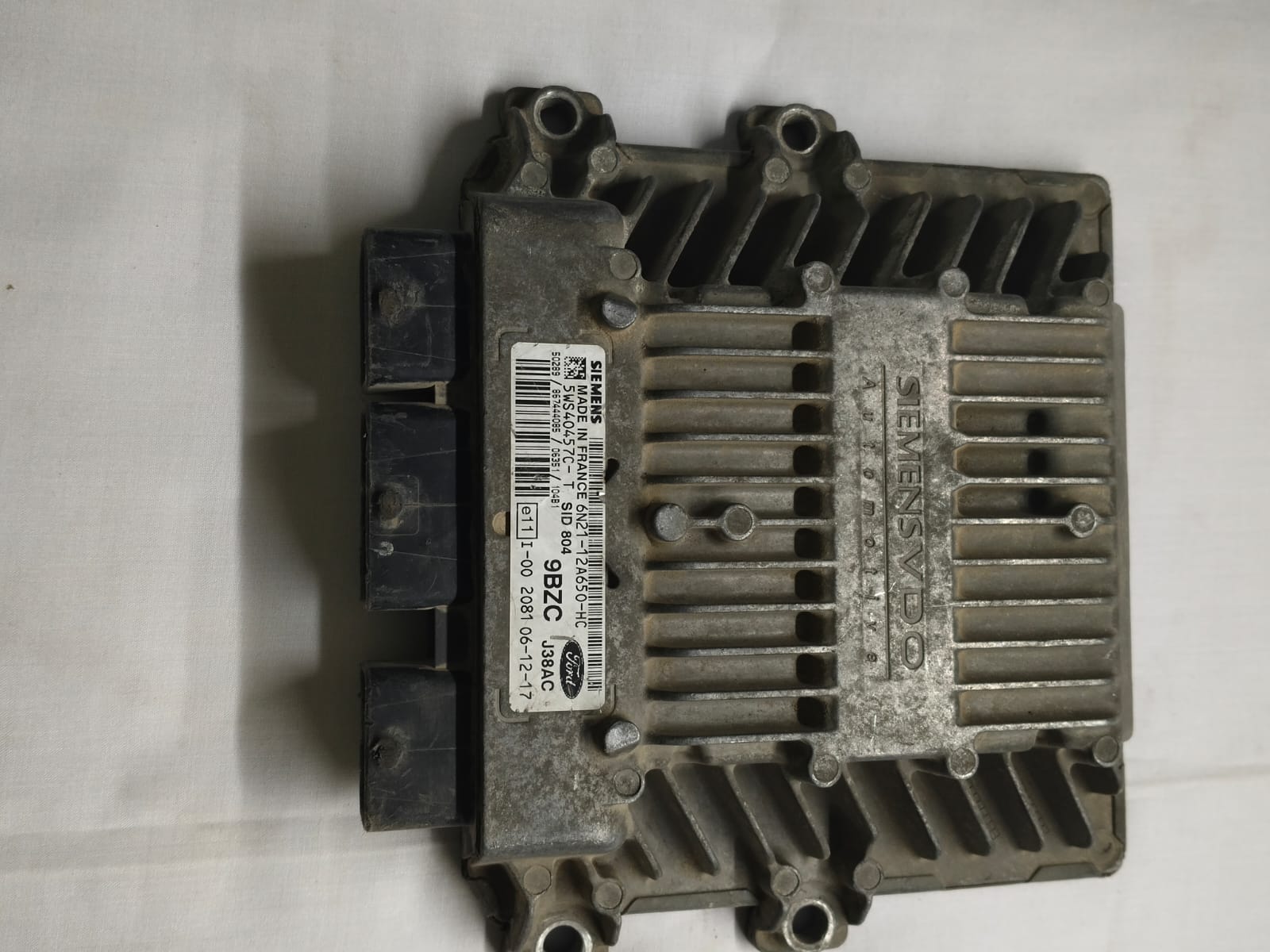 6N21-12A650-HC, 5WS40457C-T, Ford Fiesta and Ford Fusion DIESEL ECM