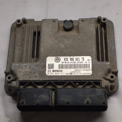 03G 906 021 TB,  0 281 014 711, Skoda Octavia DIESEL ECM