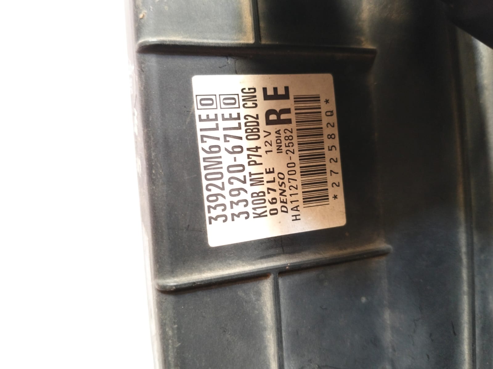 33920M67LE0, Maruti Suzuki Wagon R PETROL ECM - Image 4