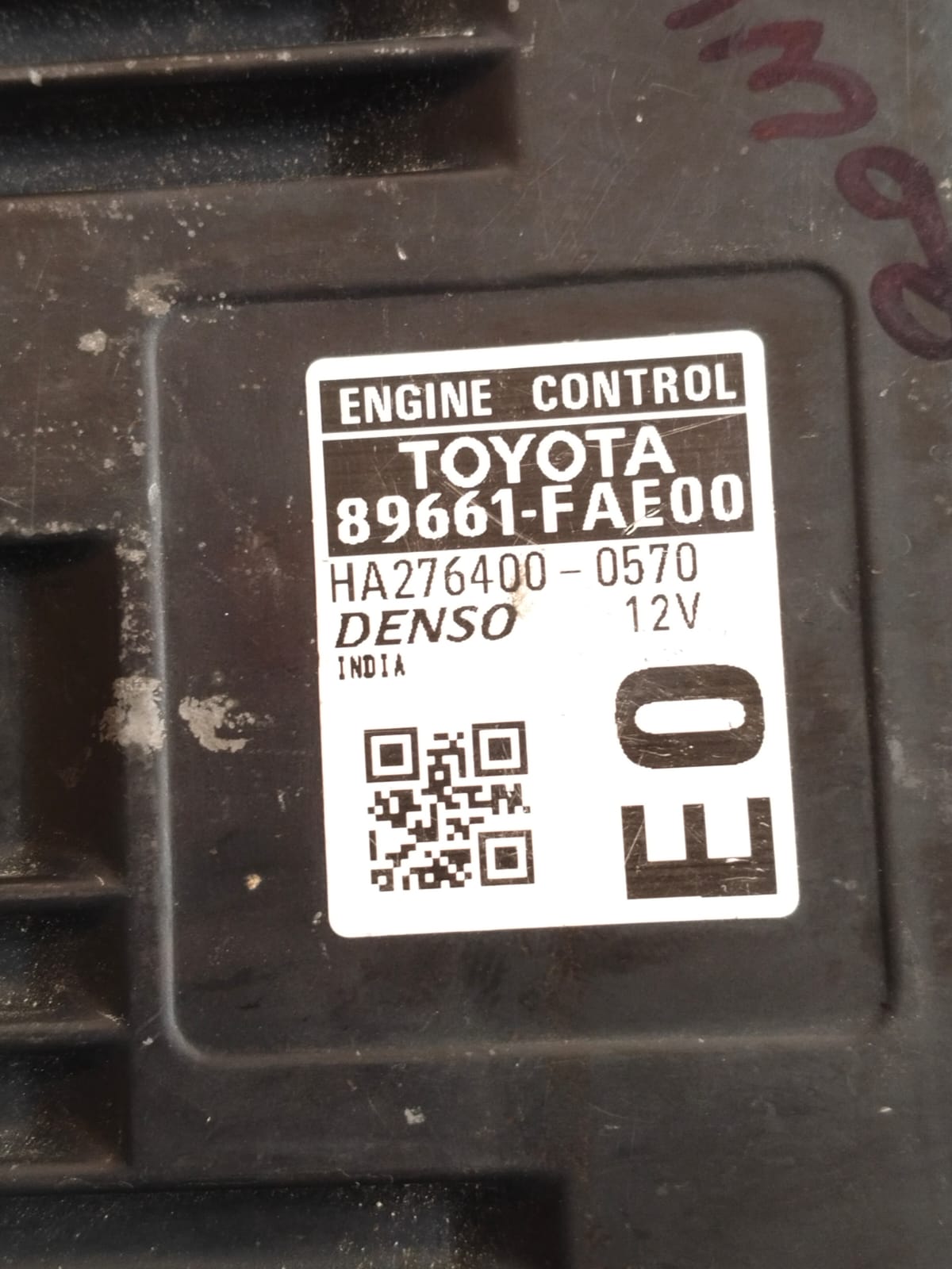 89661-FAE00 Toyota Hilux Toyota Fortuner DIESEL ECM - Image 3